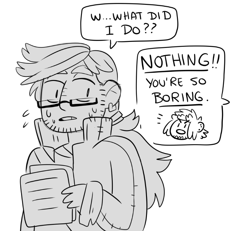 We often talk about our favourite DnD characters... but what was the character you played you liked the LEAST?👎
Mine was Prospero, my first DnD character played on 3.5. He was an OBVIOUS self insert because I was too shy to play something original, and was a bard.