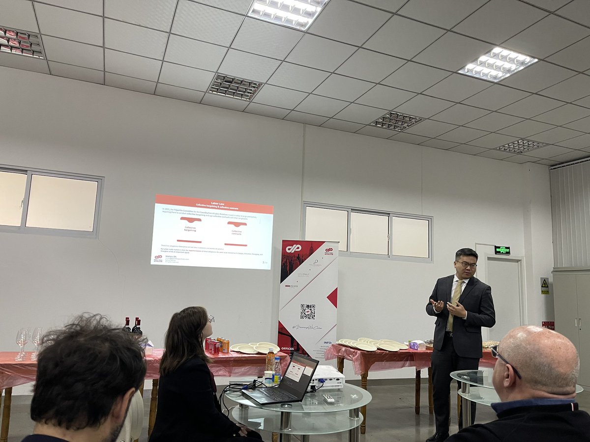 It was a great pleasure to host our @DPgroup_global roundtable in #Nanjing, especially wonderful to be at #Camoga’s facilities, which is one of the oldest #Italian companies set up in Nanjing, with over 20 years in the region.

#eastant #phcadvisory #dplegal #dpneverstops