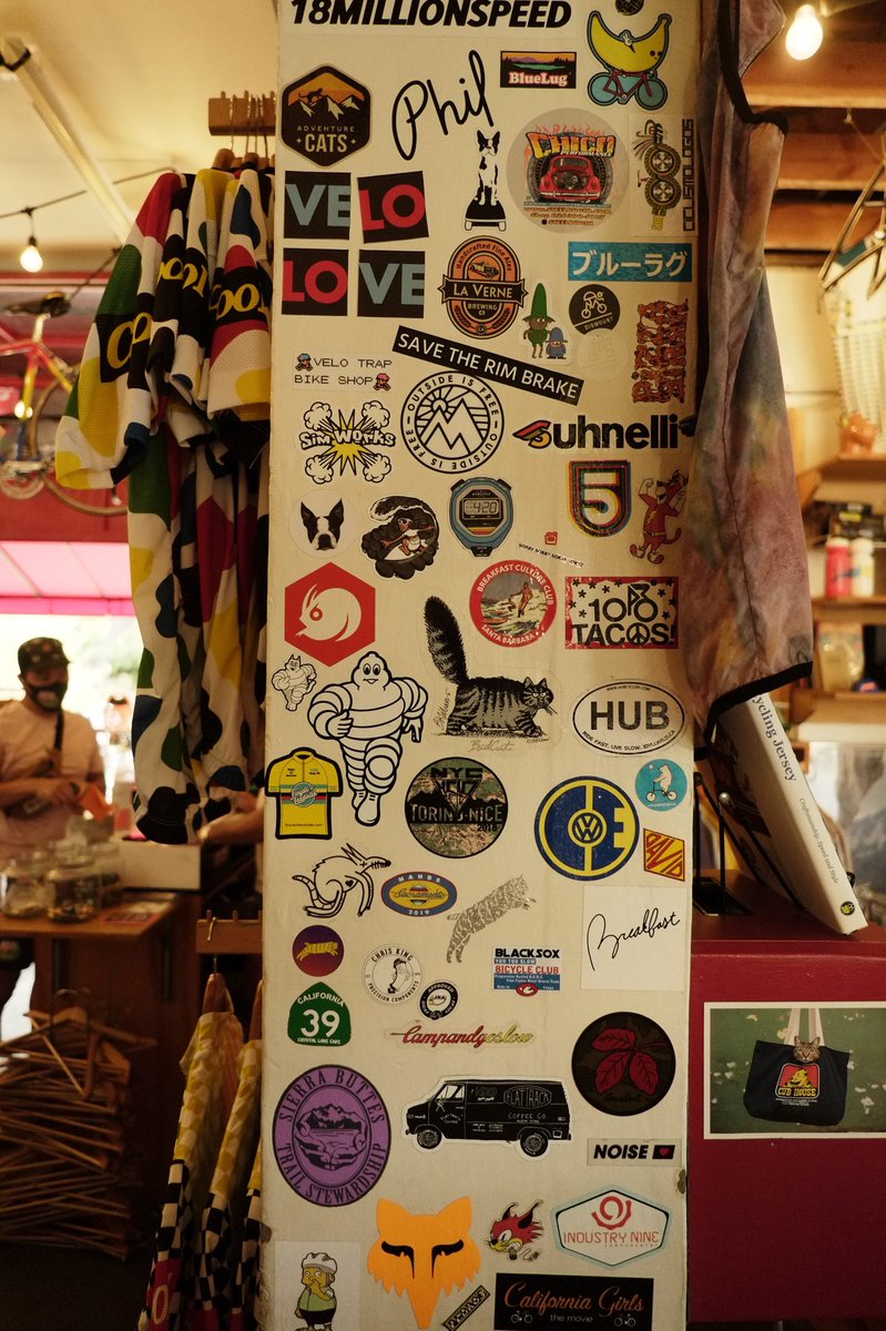 jrmyhiguchi's tweet photo. Saw the incredible Cub House last weekend in LA. Also, love me a good sticker wall. What’s a good spot like this in Seattle? https://t.co/2bUeKKpKaJ