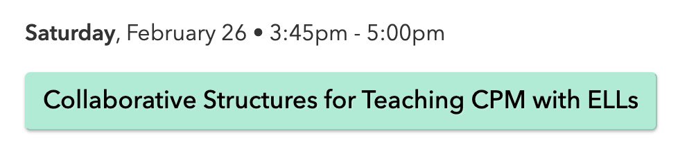 Enjoyed presenting at #CPMTC2022! Great questions and conversations. #pulaoproud