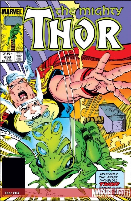 RT @YearOneComics: Thor #364-366 cover dated February to April 1986. https://t.co/aI8MQegfD3