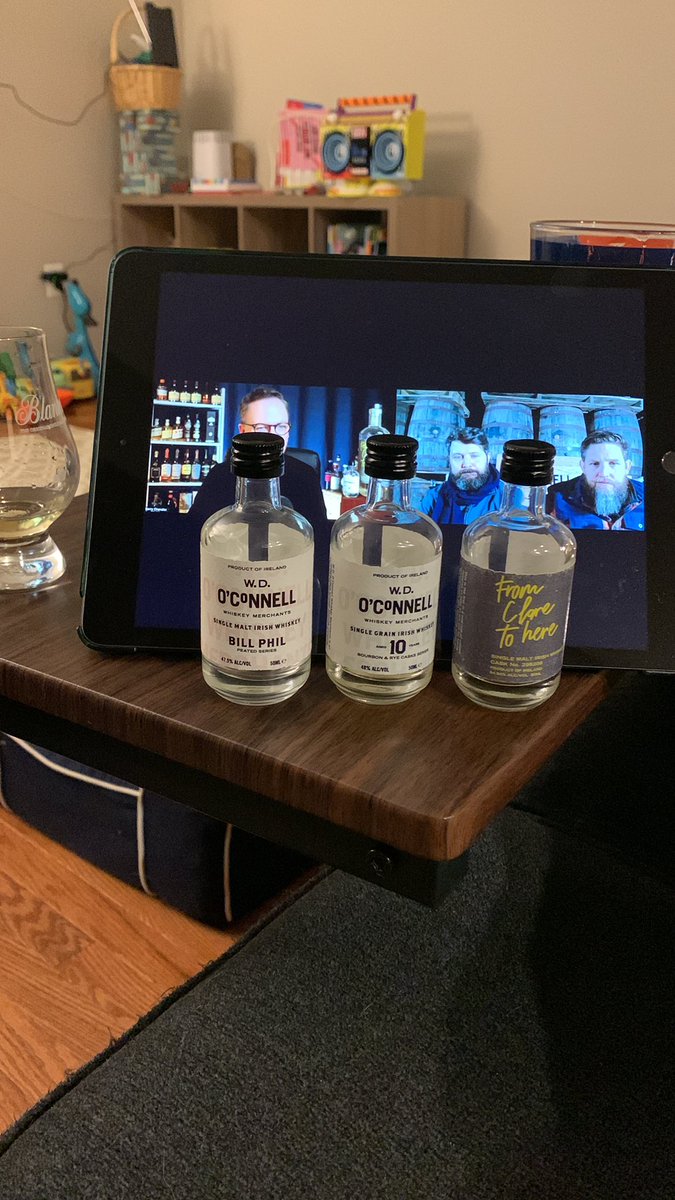 geoffnotjoff's tweet photo. Had to make the replay, but what a fantastic experience!  From Clare to here was my favorite, but Hope to get my hands on Bill Phil too! @storiesandsips @OConnellWhiskey @WesternHerd https://t.co/XyOc4nptCQ