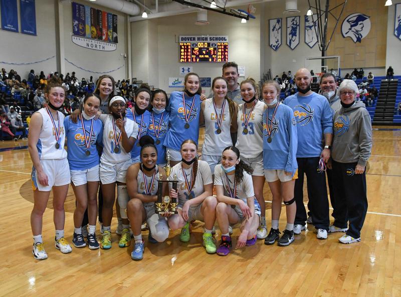 CapeSportsNews's tweet photo. Cape girls’ basketball wins Henlopen Conference Championship https://t.co/v8iBi4yBJX https://t.co/5GDbSyOL08