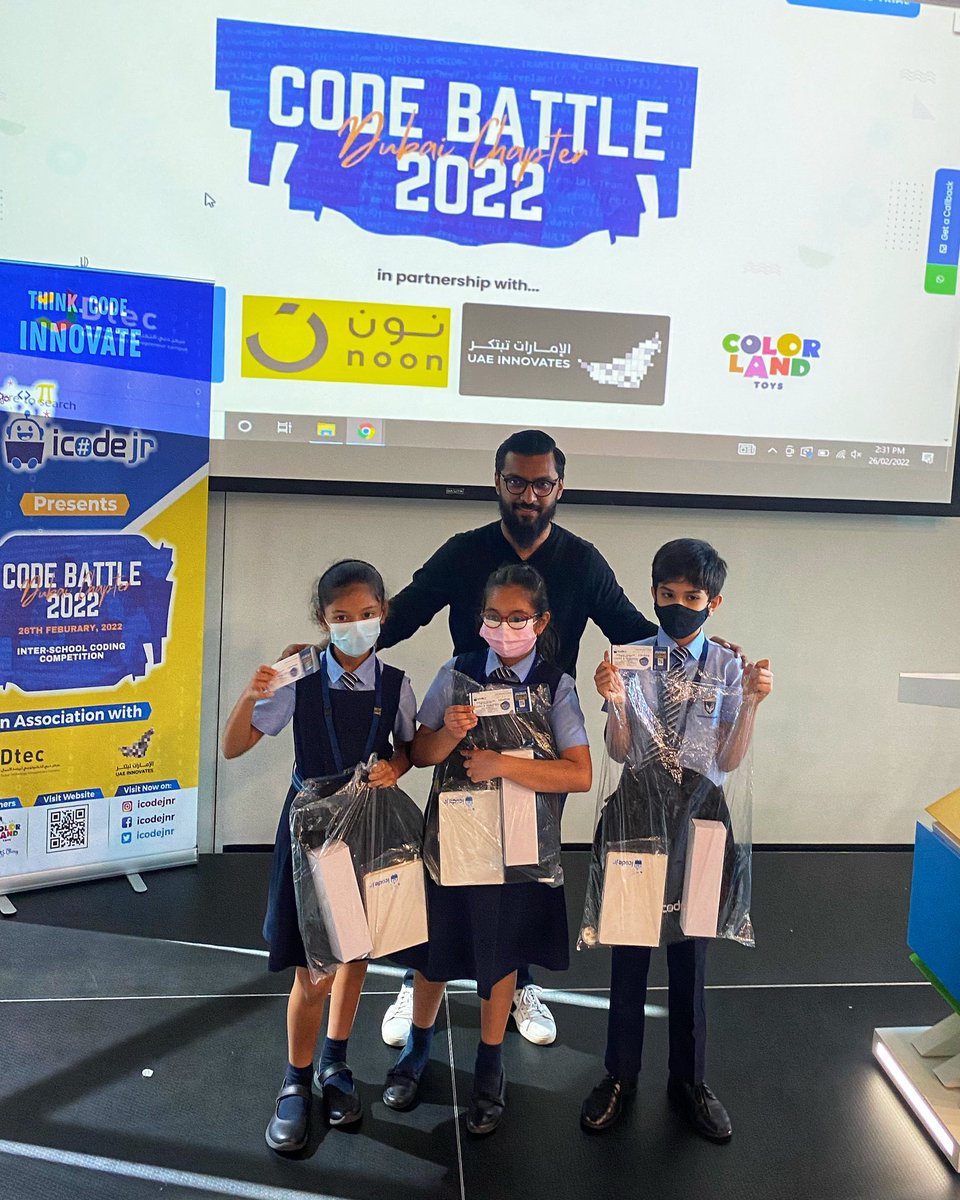 Karthikeyan Balaganesan (@karthik_viva) on Twitter photo Creative Minds ⭐️⭐️⭐️ Truly a delight to watch the young minds in action at #codebattle2022 … First Runners up … Thank you from Varshika <a href="/shwetaj920005/">Shweta</a> <a href="/rahatn/">rahat narsinghani</a> <a href="/GMA_Primary/">@GMA_Primary</a> <a href="/KNargish/">Nargish Khambatta</a> Creative Minds ⭐️⭐️⭐️ Truly a delight to watch the young minds in action at #codebattle2022 … First Runners up … Thank you from Varshika <a href="/shwetaj920005/">Shweta</a> <a href="/rahatn/">rahat narsinghani</a> <a href="/GMA_Primary/">@GMA_Primary</a> <a href="/KNargish/">Nargish Khambatta</a>