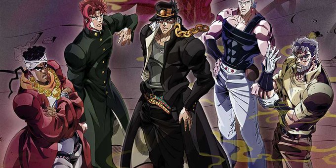 Jojo is just shounen Sailor Moon. https://t.co/AtMkKL4Apa