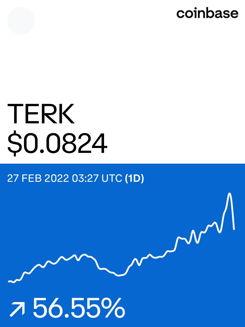 Terkehh on Coinbase: coinbase.com/price/terkehh?…