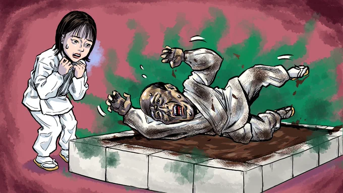 ビビりまくる少女を心配して、激クサ泥に自ら入るモト冬樹さんを描きました!どんでん返しありました!私が女優になる日_"ナリキリ"～武山瑠香②～#TVer #私が女優になる日  #TVer 