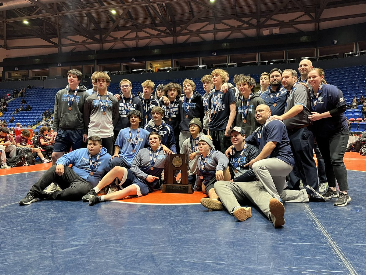 KnightsofPHS's tweet photo. Congratulations to @PHSWrestling6–4th place in @IHSAState! #EveryKnight https://t.co/l3XWVc1cTR