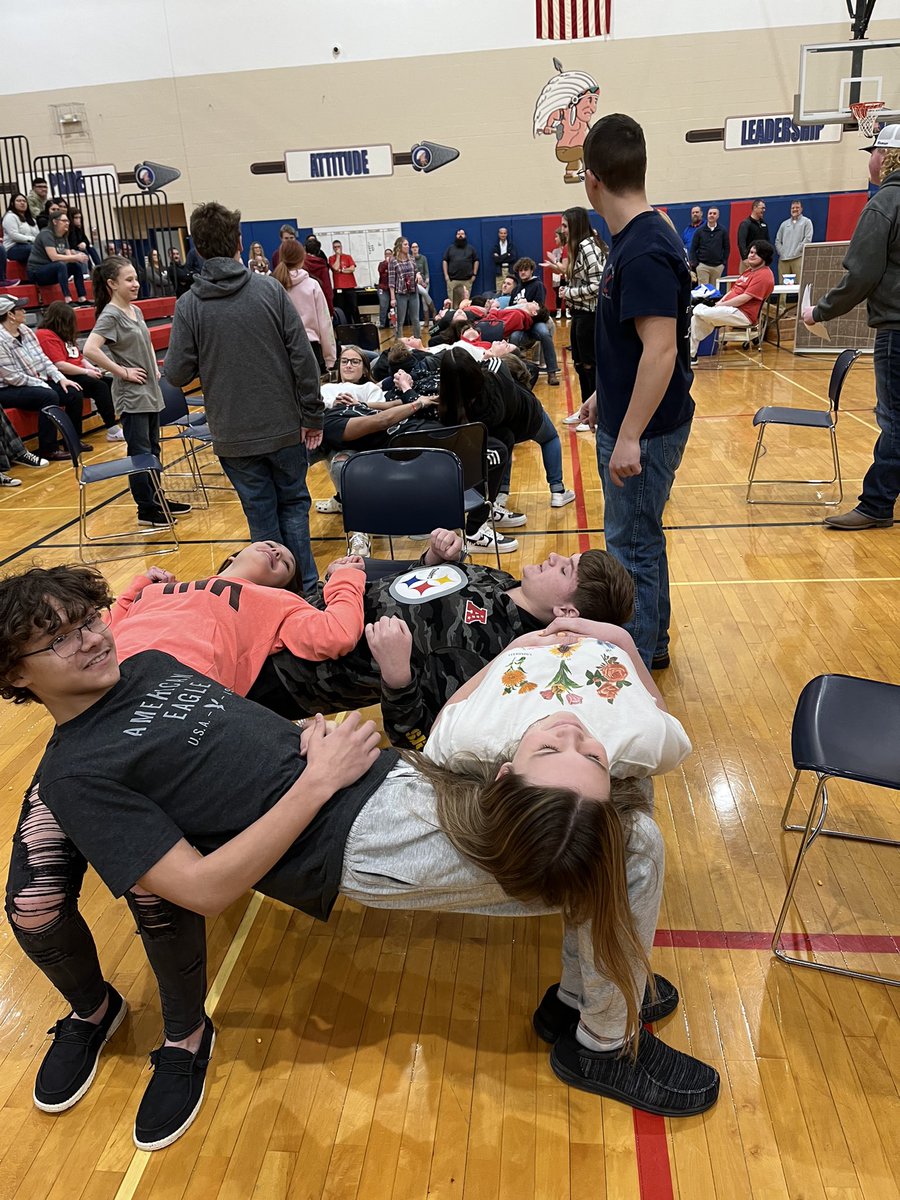 UnionCityFFA's tweet photo. Union City FFA held their ag Olympics. The staff took the very hard earned win this year. Great job to all that participated this year! #FFAWeek https://t.co/Rii6Y9BDYx
