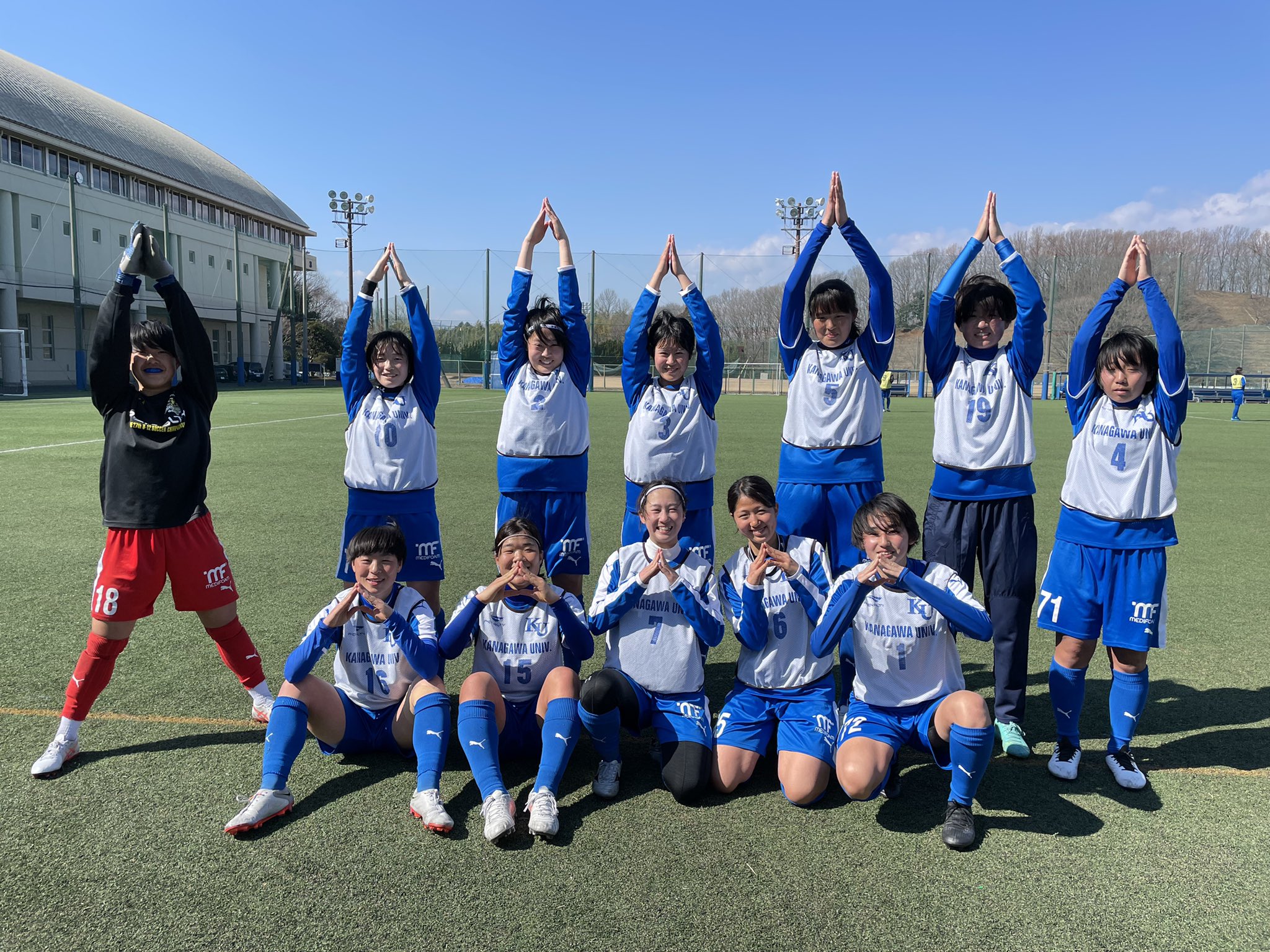 神奈川大学体育会女子サッカー部 Ku Wsc Twitter