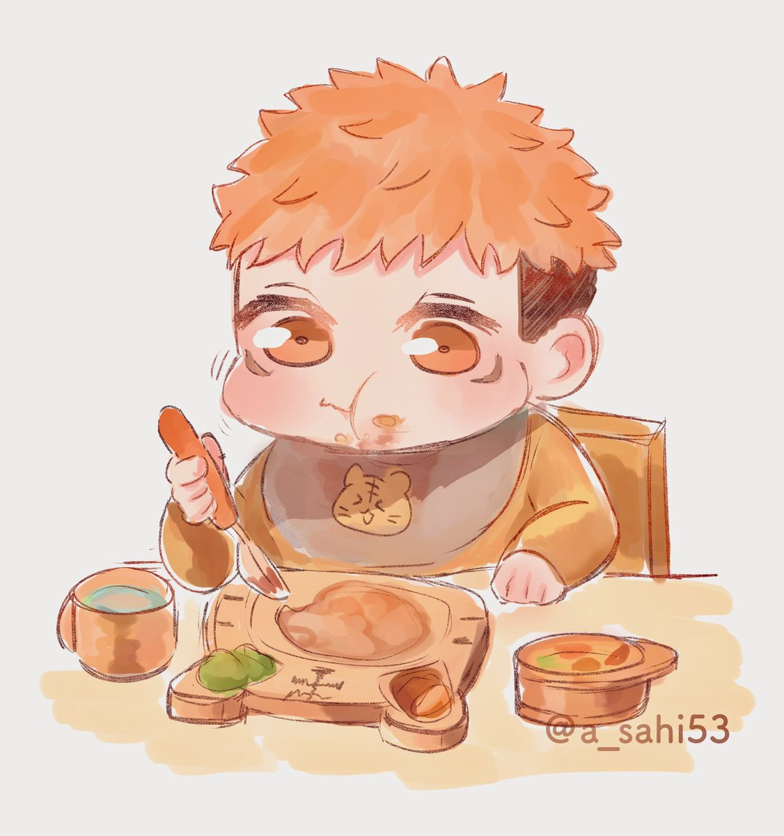 虎杖悠仁 「ショタ🐯くん🍴rkgk 」|☀️ひのイラスト