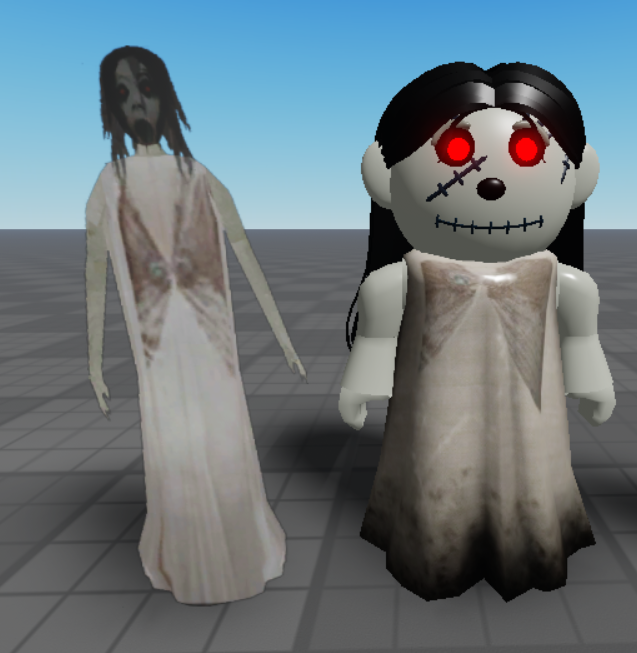 ST84940020's tweet photo. I remade Milo and Missy's designs into Granny and Slendrina's #Granny #RobloxPuppet #roblox #puppetroblox #piggy https://t.co/rCGZjVqTpE