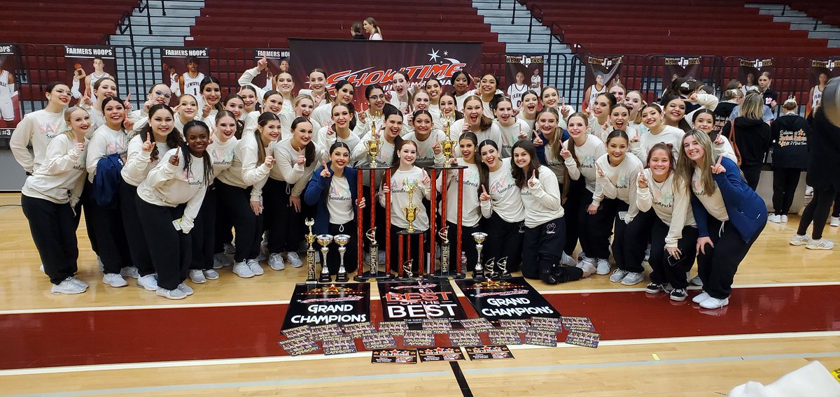 We just did this!!!!  1st place all the way