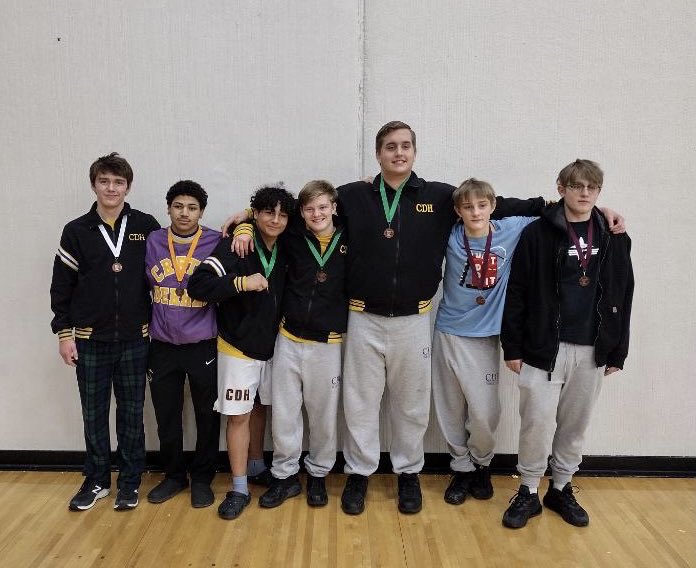 Seven section placers! Two graduating seniors and five who can return for more next year!