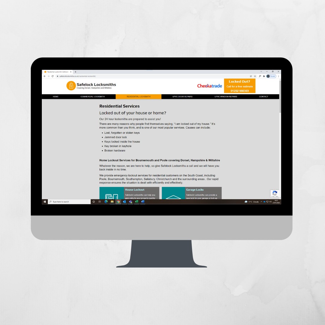 seoflatrate's tweet image. Introducing Safelock Locksmiths 👀

💻 We&apos;ve been working on their website to increase traffic with specific keywords.

#SEOClient #Locksmith