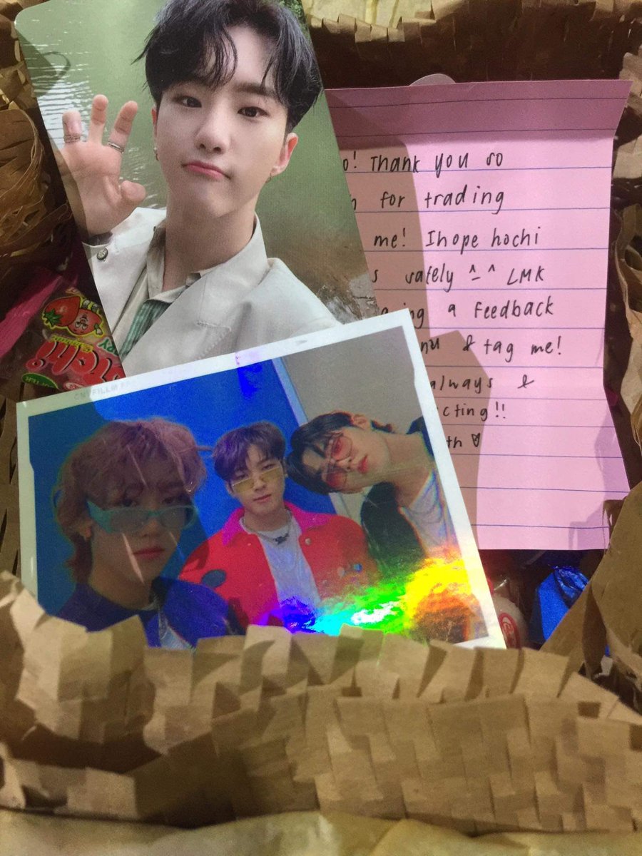 asdfghALLY's tweet photo. Hoshi lawa came home safely!!! Thank you so much @pabiliwonu for trading with me 🤗 Stay safe! #thingswonu https://t.co/3vaA7bbQG9