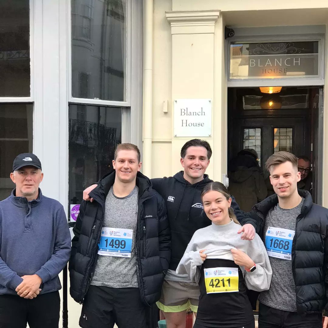 Good luck to our guests running the <a href="/brightonhalf/">Brighton Half</a> today! What a beautiful day for it!