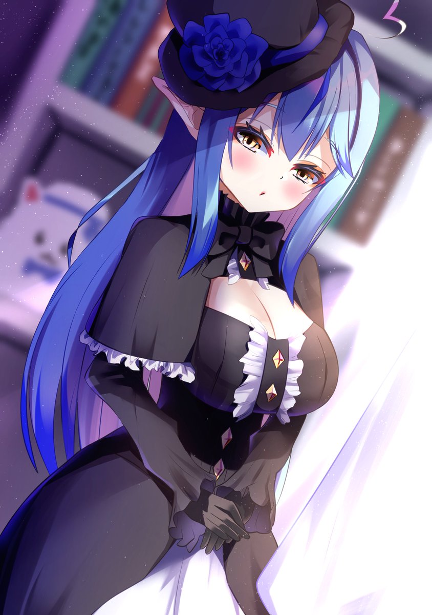 雪花ラミィ 「ゴスロリラミィちゃん
#LamyArt 」|途ノ河（とのかわ）@お仕事募集中のイラスト