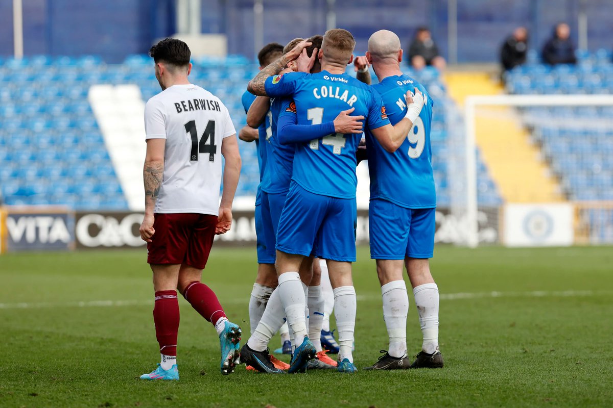 🟩 Grimsby (H)
🟩 Altrincham (H)
🟩 Solihull (A)
🟩 Altrincham (A)
🟩 Larkhall (H)
🟩 Eastleigh (H)
🟩 Dagenham (A)
🟩 Maidenhead (H)
🟩 Barnet (A)
🟩 Dover (H)
🟨 Chesterfield (H)
🟩 Cheshunt (H)
🟩 Bromley (A)
🟩 Woking (H)
🟩 Weymouth (H)

Some team 😍

#StockportCounty