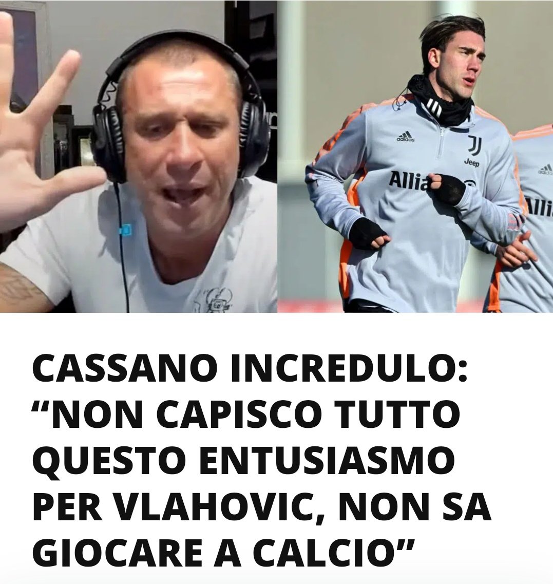 Buongiorno Cassano, riesci a leggere chi ha fatto doppietta ieri?