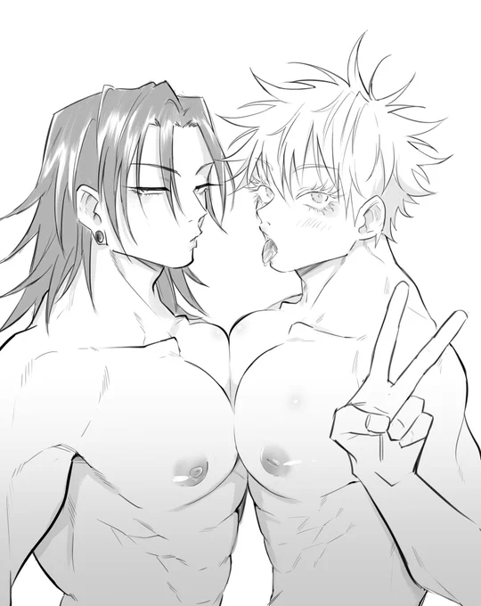 お姉さんつうよりクソガキみたいになってしまった夏と五です 