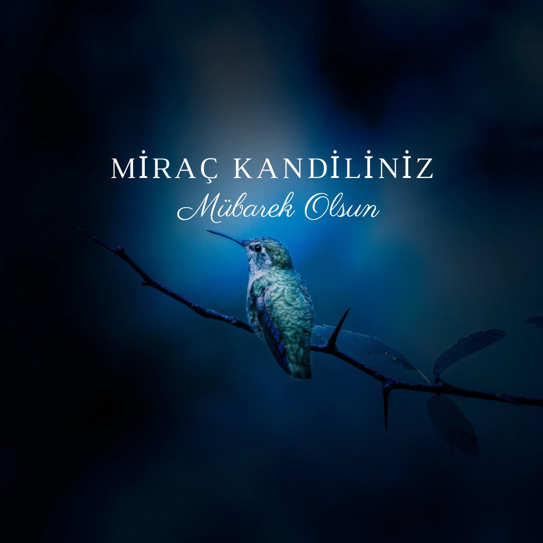 İnsanı Miraca götüren yol barıştan, sevgiden ve kardeşlikten geçer. Birlik ve beraberlik içinde Miraç Kandilimiz mübarek olsun.