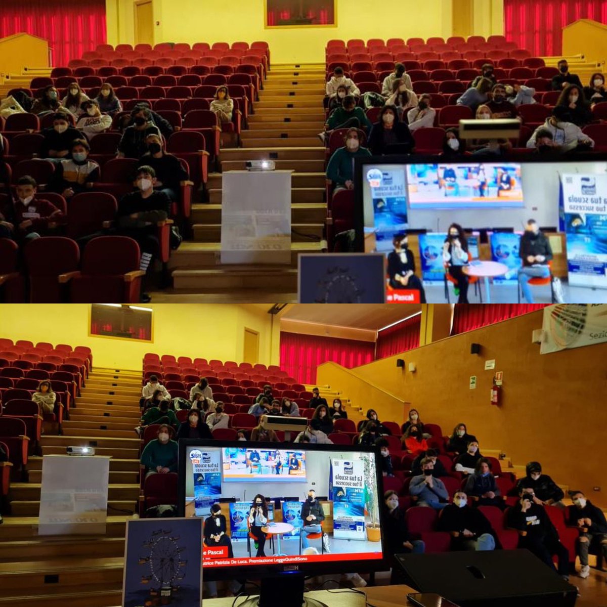 ubikfoggia's tweet photo. In queste ore drammatiche, troviamo un piccolo giovamento dall'aver ripreso a incontrare autori, parlare di libri, raccontare storie con #studenti e #lettori. #LeggoQuindiSono è tornato, primo incontro con @patrideluca "Tettagna" @EdizioniEO #lamagnacapitana #Pascal #Toniolo https://t.co/yZLFDm1LLN