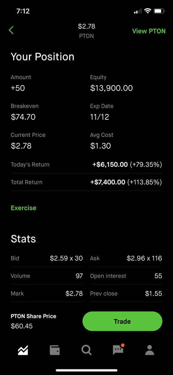 Peloton sucks me hard tomorrow via /r/wallstreetbets #stocks #wallstreetbets #investing

https://t.co/7QKtzO4YOy

#stockmarket #wallstreetbets https://t.co/g31K4YkObj