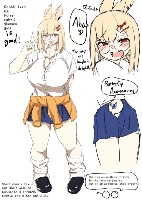 Rabbit Gal
I want to play with you☺. 