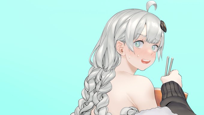 Skebで描いたあかりちゃん 