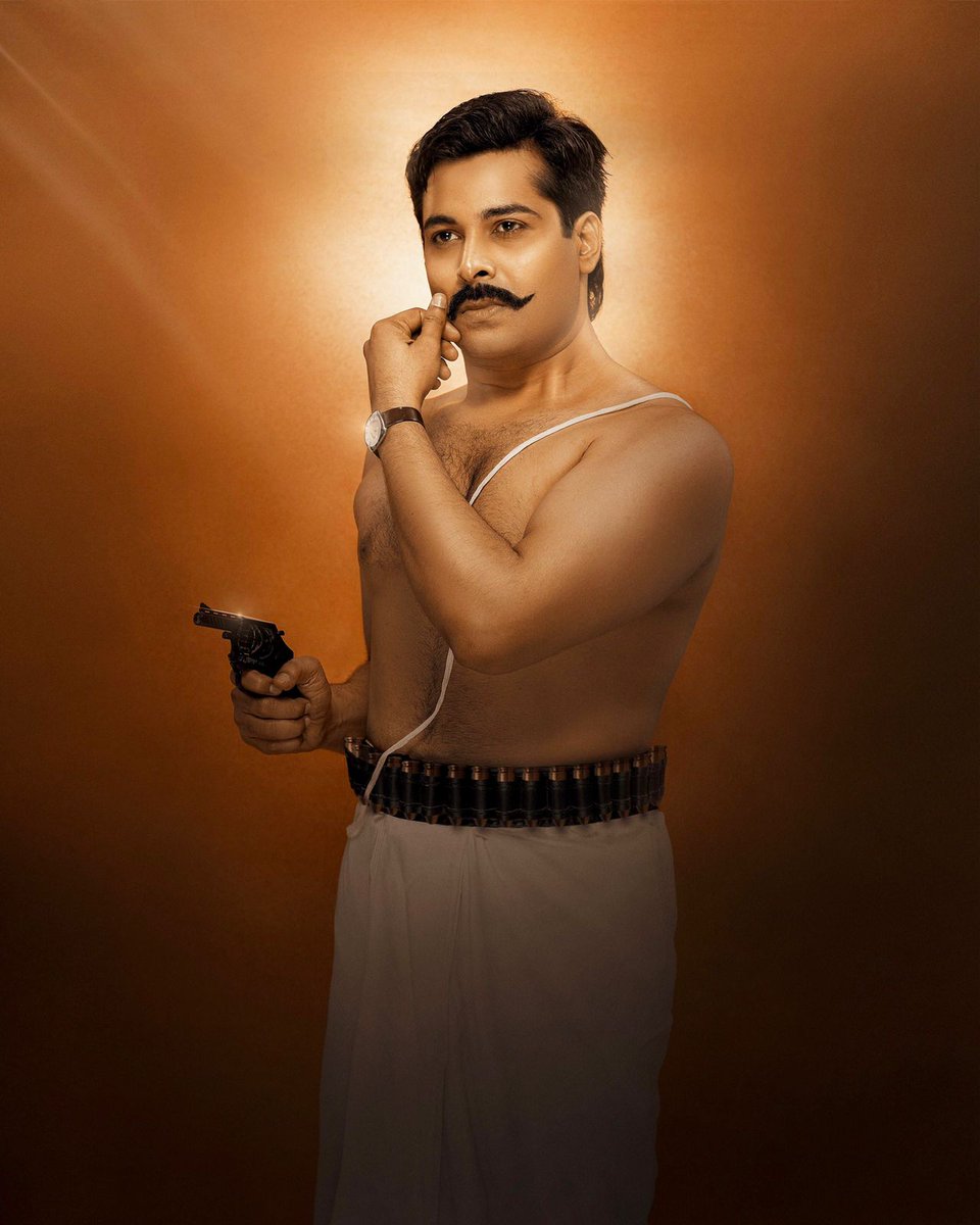 K2KProduction's tweet photo. Remembering 
Sri #ChandrashekharAzad 
on his #DeathAnniversary
#Chandrashekhar #Azad
@ChethanCheenu
#OneActor12MakeOvers 
@ccproductions04 

@onlynikil @UrsVamsiShekar 
@HarishVN1 #ManjuGopinath
#Pradnyaa #ChethanCheenu https://t.co/VPflaFZRJb