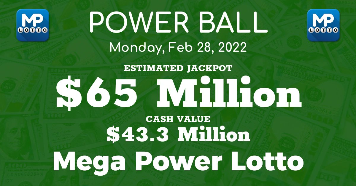 Powerball
Check your #Powerball numbers with @MegaPowerLotto NOW for FREE

https://t.co/vszE4aGrtL

#MegaPowerLotto
#PowerballLottoResults https://t.co/yzymRcYYgS