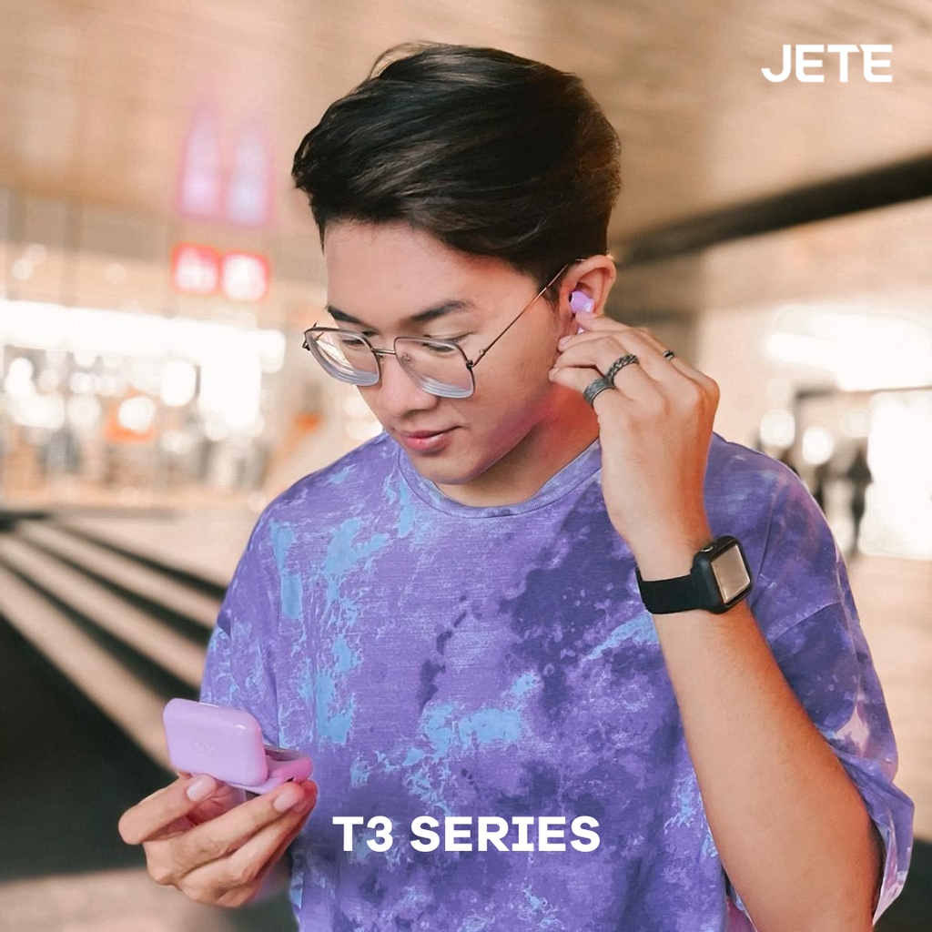 jeteindonesia's tweet photo. TWS T3 Purple nih JETE Lovers!
Hayooo siapa aja yang udah punya TWS T3???😋
Cakep banget ya😍
📷 @bgbilly
#JETE #JETEIndonesia #NewTWS #Headset #Bluetooth #TWST9 #HeadsetBluetooth https://t.co/Doo1R0zezJ