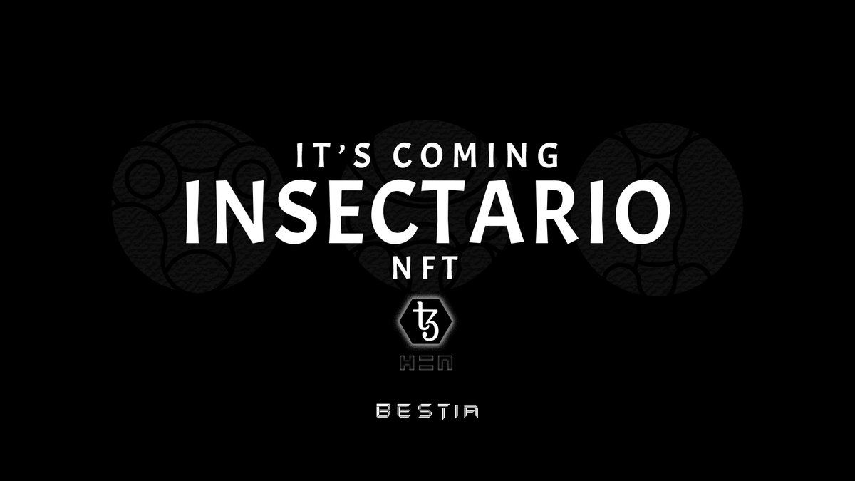 art_geroftorres's tweet photo. YES
YES
I'm preparing the ground so you can anticipate what's coming...
INSECTARIO is a visual and character project where I merge power with the insect. 🕷️
You will see what it is about! Thanks for your support
#NFT #NFTCollection #bugs #INSECTARIO https://t.co/T9MfNE5QEj