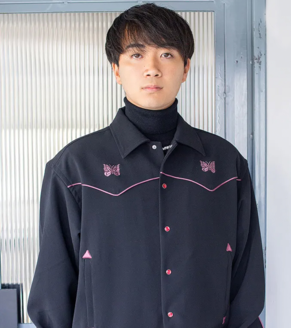 YZERR・コムドットやまと着用・入手困難】Needles トラック