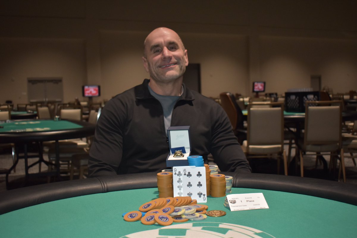 thomaa0102's tweet photo. Congratulations to Albert Peterlin who won his first Circuit ring in Event #13: $400 No-Limit Hold'em at @HarrahsCherokee for $26,744

https://t.co/Ed0OQDP5cW https://t.co/djEz0sWxV4