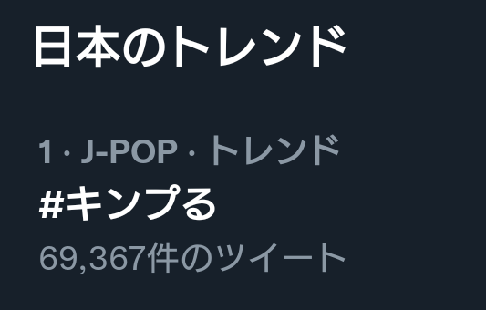 _Mi_kc33129_'s tweet photo. 今週は世��トレンドも1位になった！！👏

 #キンプる https://t.co/VjVdHiUBFA