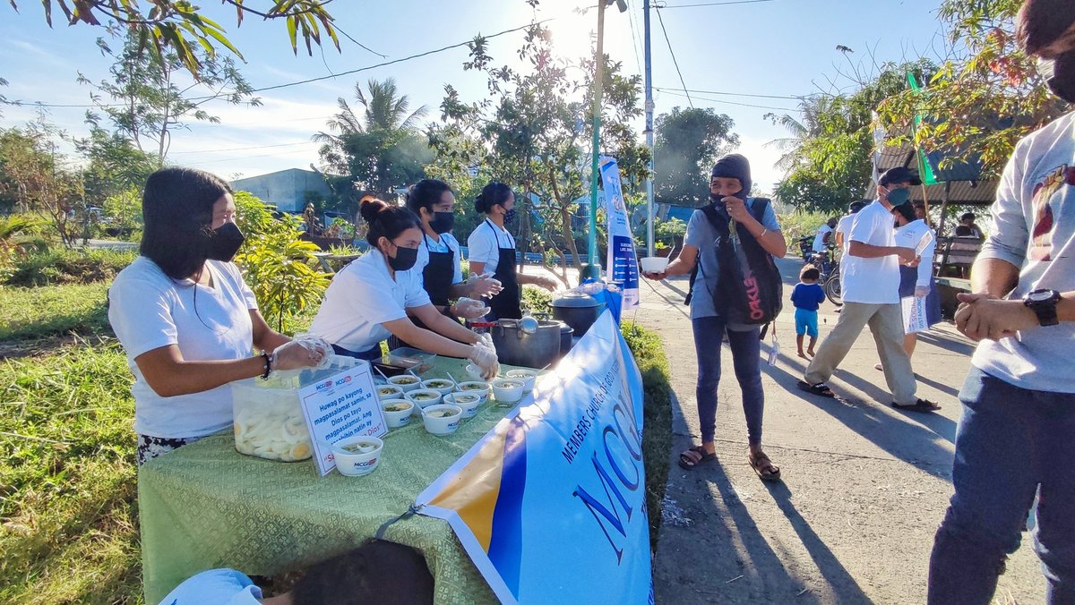 mrie_crl's tweet photo. MCGI CARES 🤍💙
Place : Purok 3 San Isidro Bambang Bulacan Bulacan
MENU (BREAKFAST) "Lugaw at Itlog "
Total Recipients : 150
Milyong Salamat po sa Dios. 🤍
#MCGICares #MCGIFeedingProgram https://t.co/qhi8g3nPdO