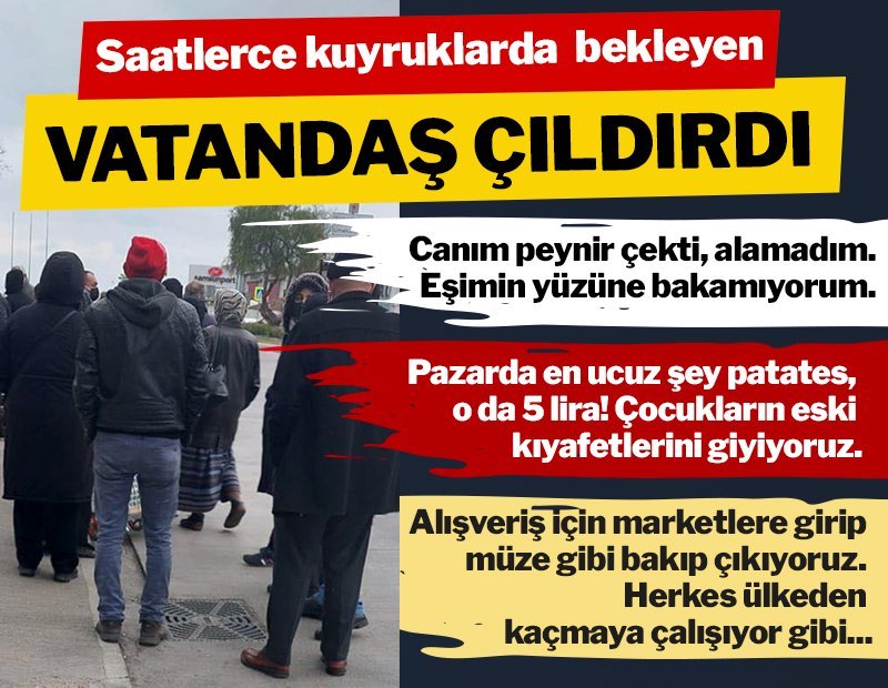 “Ekonomik kriz var mı? Yoksa yaygara mı?” sorusunu duyan vatandaş çıldırdı
sozcu.com.tr/2022/ekonomi/e…