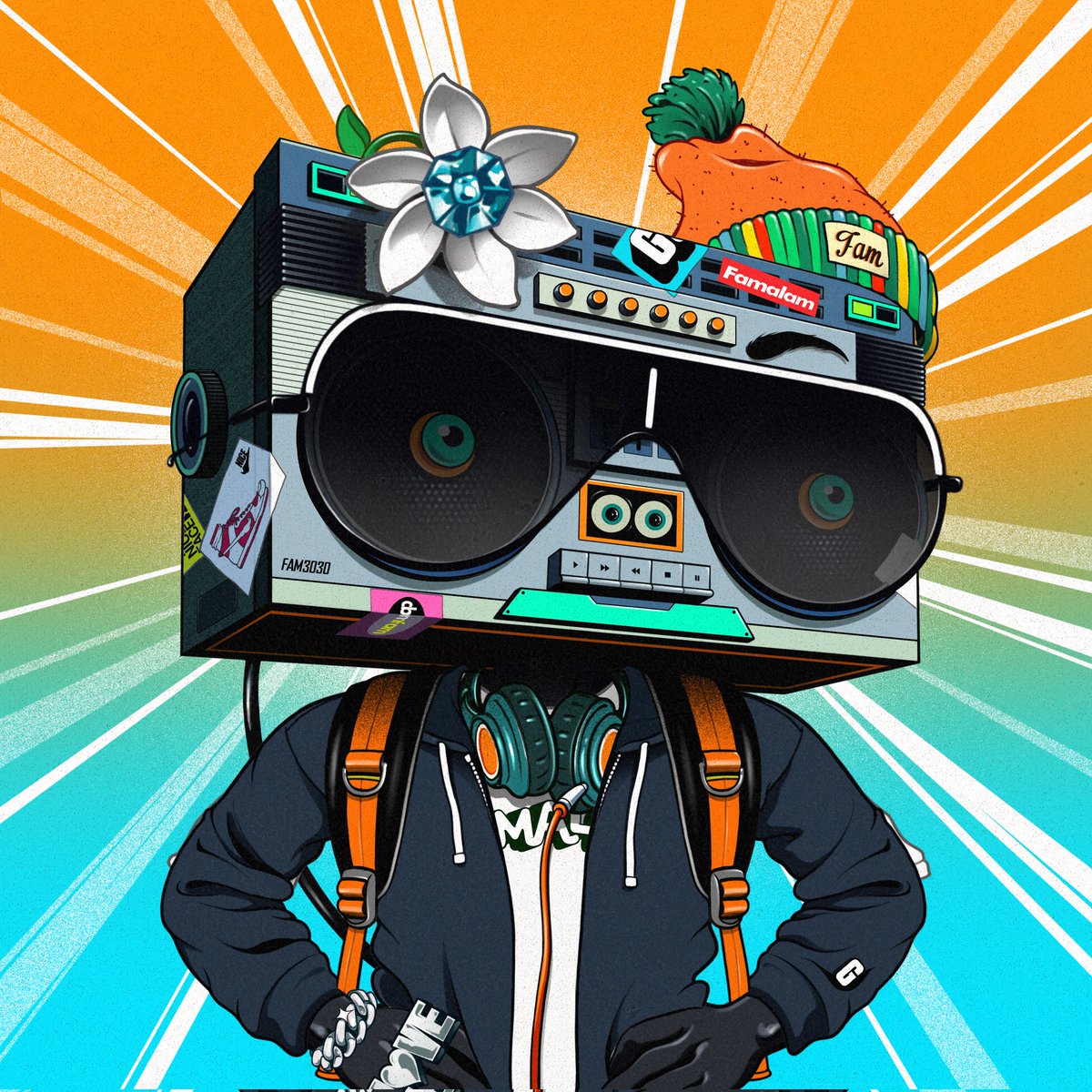 #NewProfilePic @CBMFAMALAM Come and join our team at FAMALAM! 💥 Presale still available! And the BEST community ❤ Mint on the 8th of March! So don't be late! It's going to be fire 🔥 #famalam #famalamnft