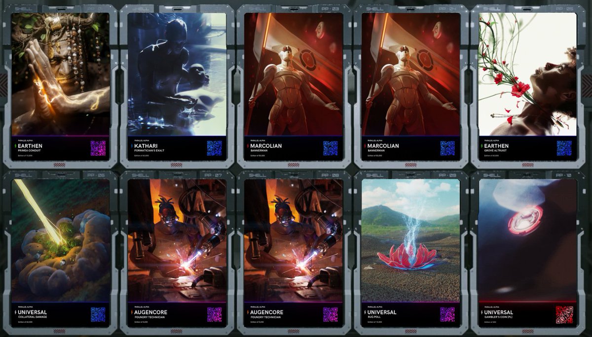 mikeuyy5's tweet image. Pulled a legendary LFG @ParallelNFT Thank you sers!!!!