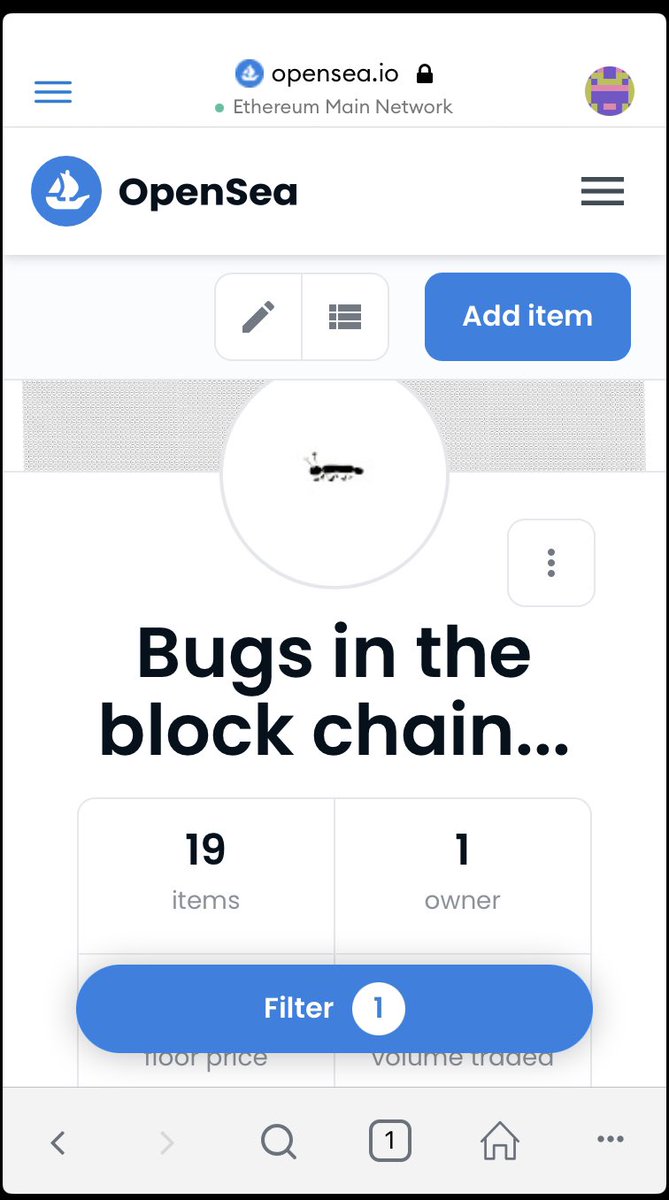 Bugs are on the move! opensea.io/assets/0x495f9… #NFT #NFTs #NFTdrop #NFTCommunity #NFTartist #bugsintheblockchain