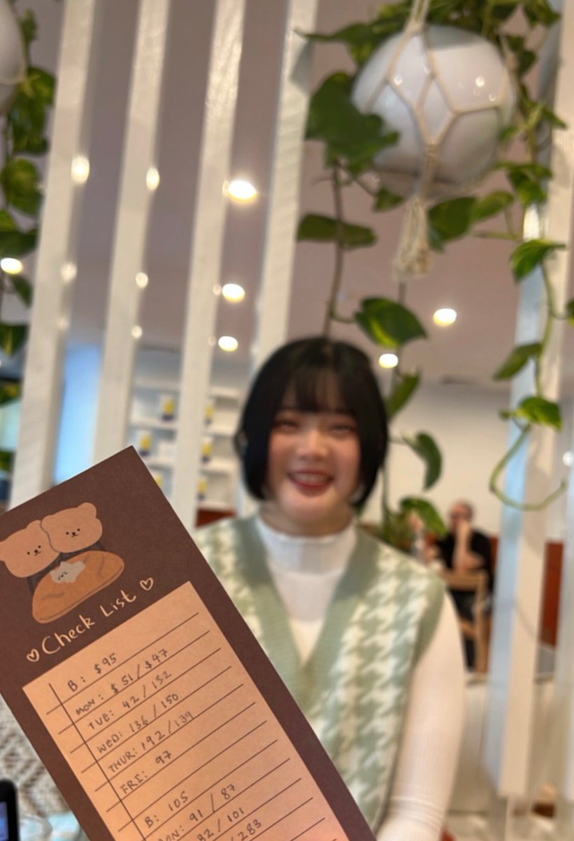 Strawwbetty's tweet photo. Sat down for some coffee and journal planning date w/ @ahnboobin today ☕️ - found this in her diary and to her response when I asked what it was, she said “it’s me keeping track of the turnip stock market in animal crossing” https://t.co/46piZ5TMc9