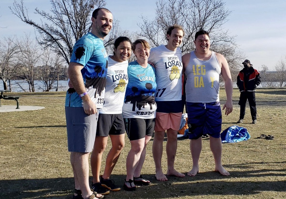 Team Desert Lorax Polar Plunged for <a href="/SO_Washington/">Special Olympics WA</a> this morning. Big Thnx to everyone who donated to our fundraising efforts for this awesome org!
