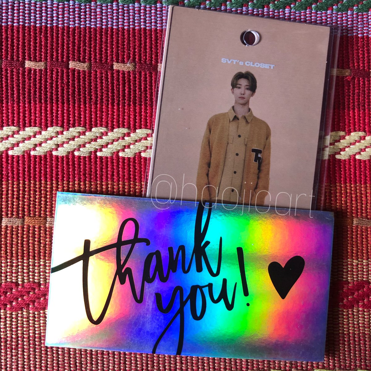 haojicart's tweet photo. my the8 hangtag is here! thank you so much, @thegoodcart! received it safe and soundππ
#Samarithanks https://t.co/jjqIH9ql1k