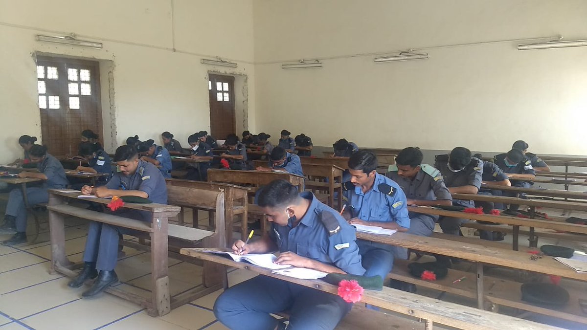 NCC_Dte_Gujarat's tweet photo. #NCC C Certificate Exam 2022     
Cadets of @NCC_Dte_Gujarat appearing for the 'C' Certificate Exam 2022 after successfully completing all training activities of the year.
@DefencePRO_Guj
@jitu_vaghani
@GovernorofGuj
@CMOGuj
@HQ_DG_NCC
@drajaykumar_ias @SpokespersonMoD @adgpi https://t.co/0iHJTExW7X