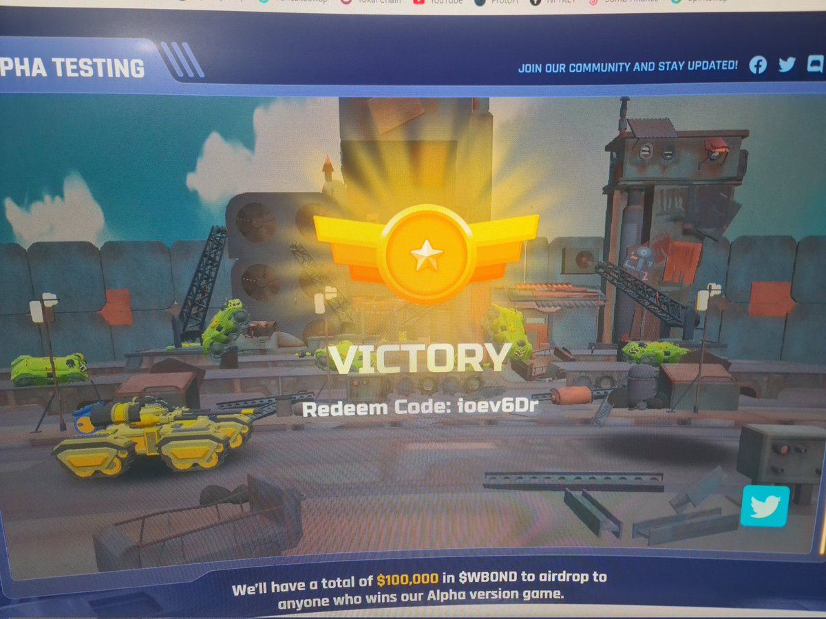 SioneCrypto's tweet photo. Clean W. LFG! @TankWarsZone https://t.co/3NwkxOvOm1
