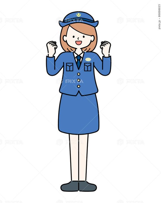 婦警のtwitterイラスト検索結果