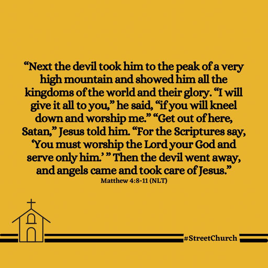 Na mouth Devil get, e no get salvation. He just like dey raise dust but e no fit build anything with am. Once you know who your father be, area boy no fit dey worry you too much, you know say you get power over am.