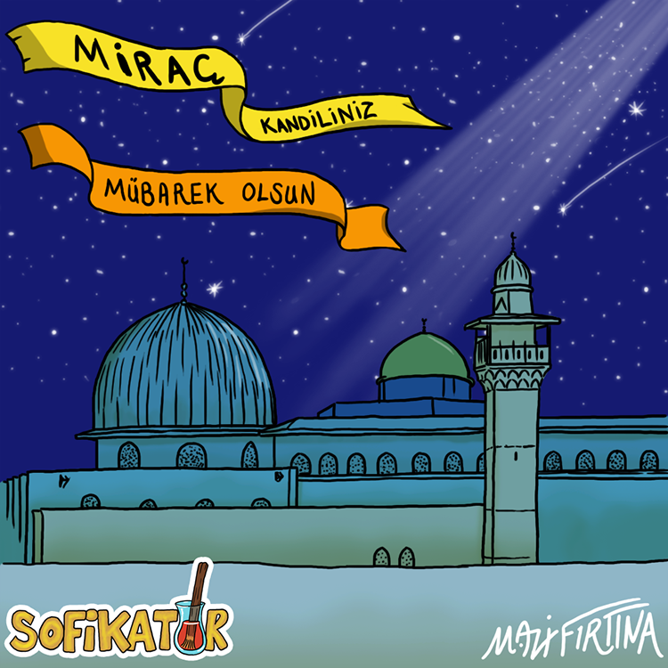 kullukyapbiraz's tweet photo. Mi'rac Kandiliniz Mübarek Olsun.
#sofikatur
#kandil #mirac #kudus #uruc #islam #tasavvuf #mizah #karikatur #cartoon https://t.co/egUi1plp1s